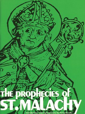 cover image of The Prophecies of St. Malachy